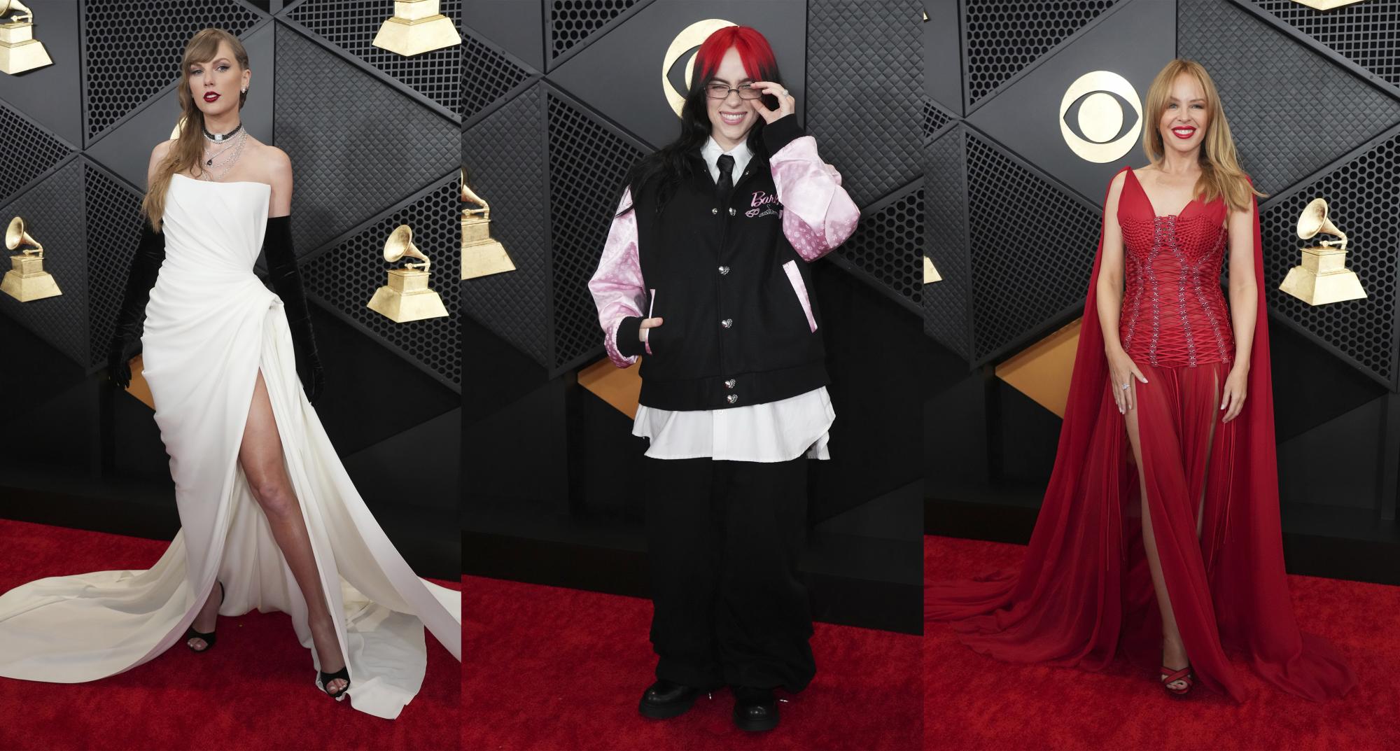 Deslumbran Con Sus Looks En La Alfombra Roja De Los Grammy Lado Mx