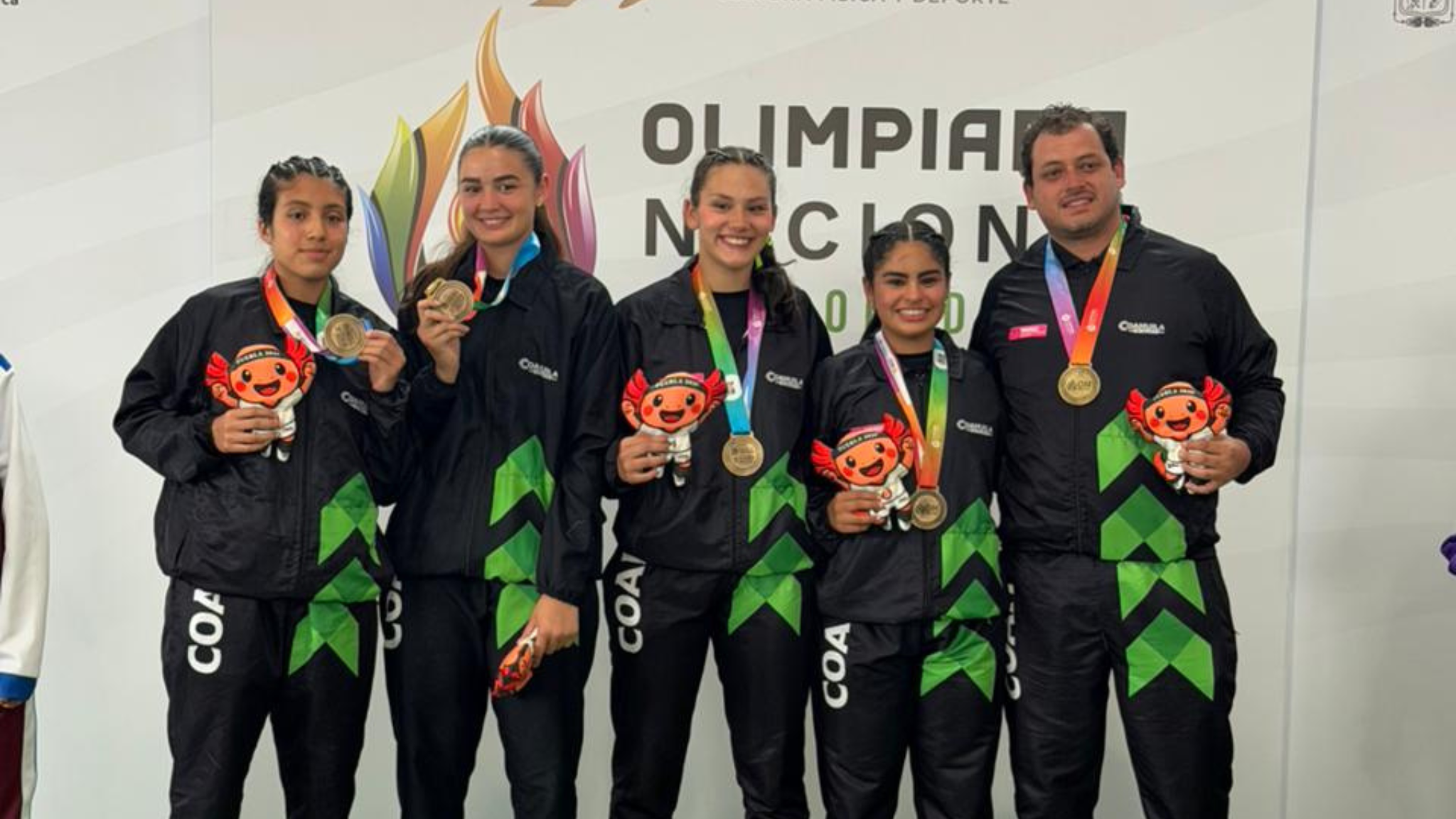 Coahuila conquista el oro en básquetbol 3x3 U16 femenil de la Olimpiada Nacional