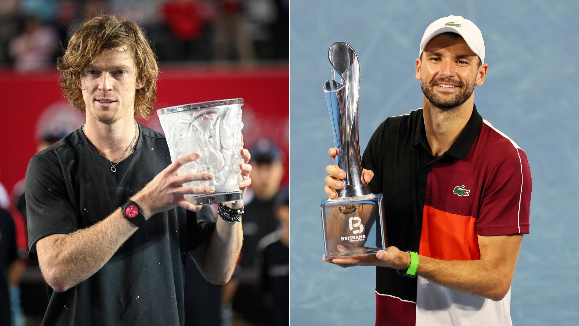 Dimitrov y Rublev son los primeros campeones del 2024 en la ATP. Noticias en tiempo real