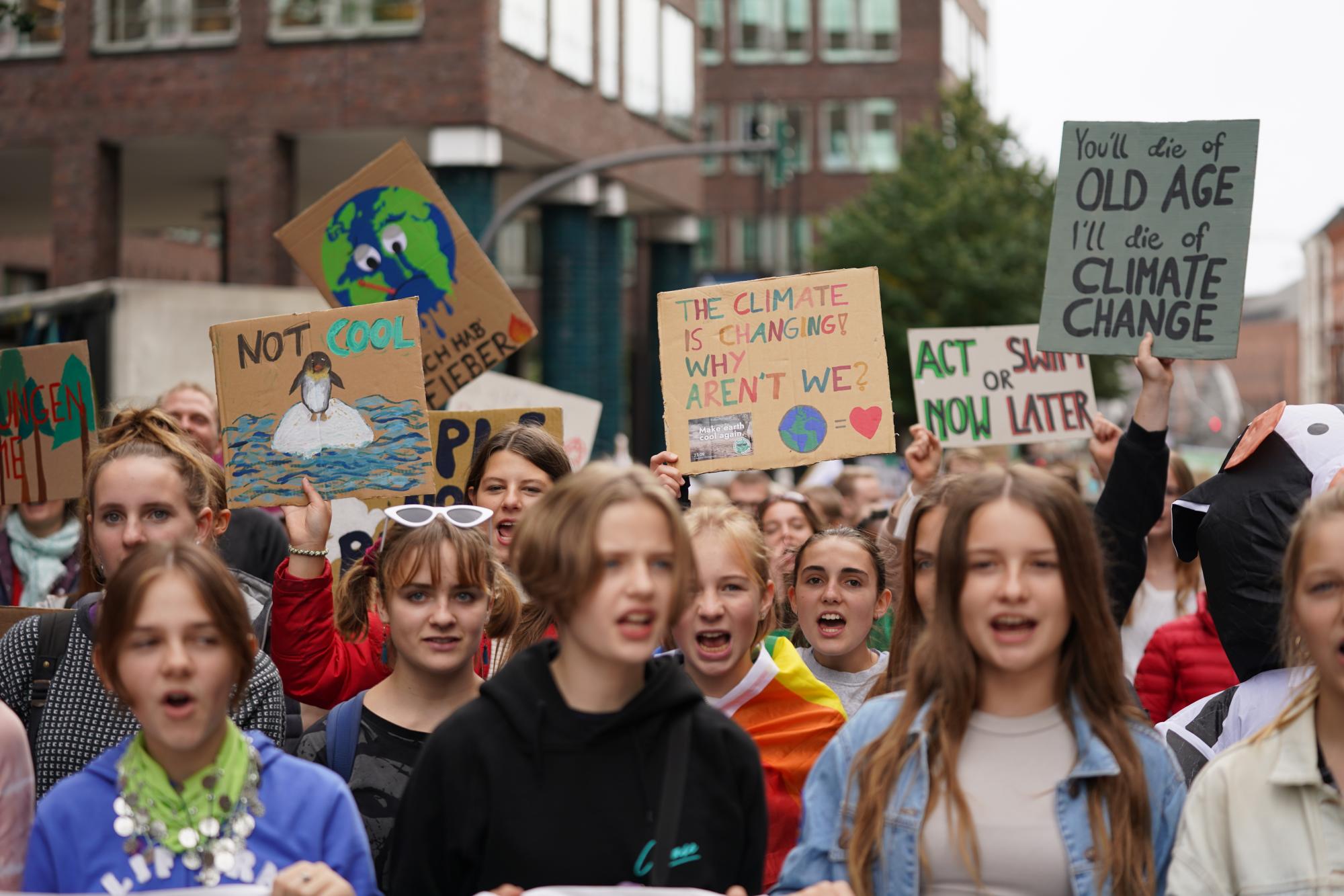 Lideran jóvenes búsqueda por la justicia climática en el mundo. Noticias en tiempo real
