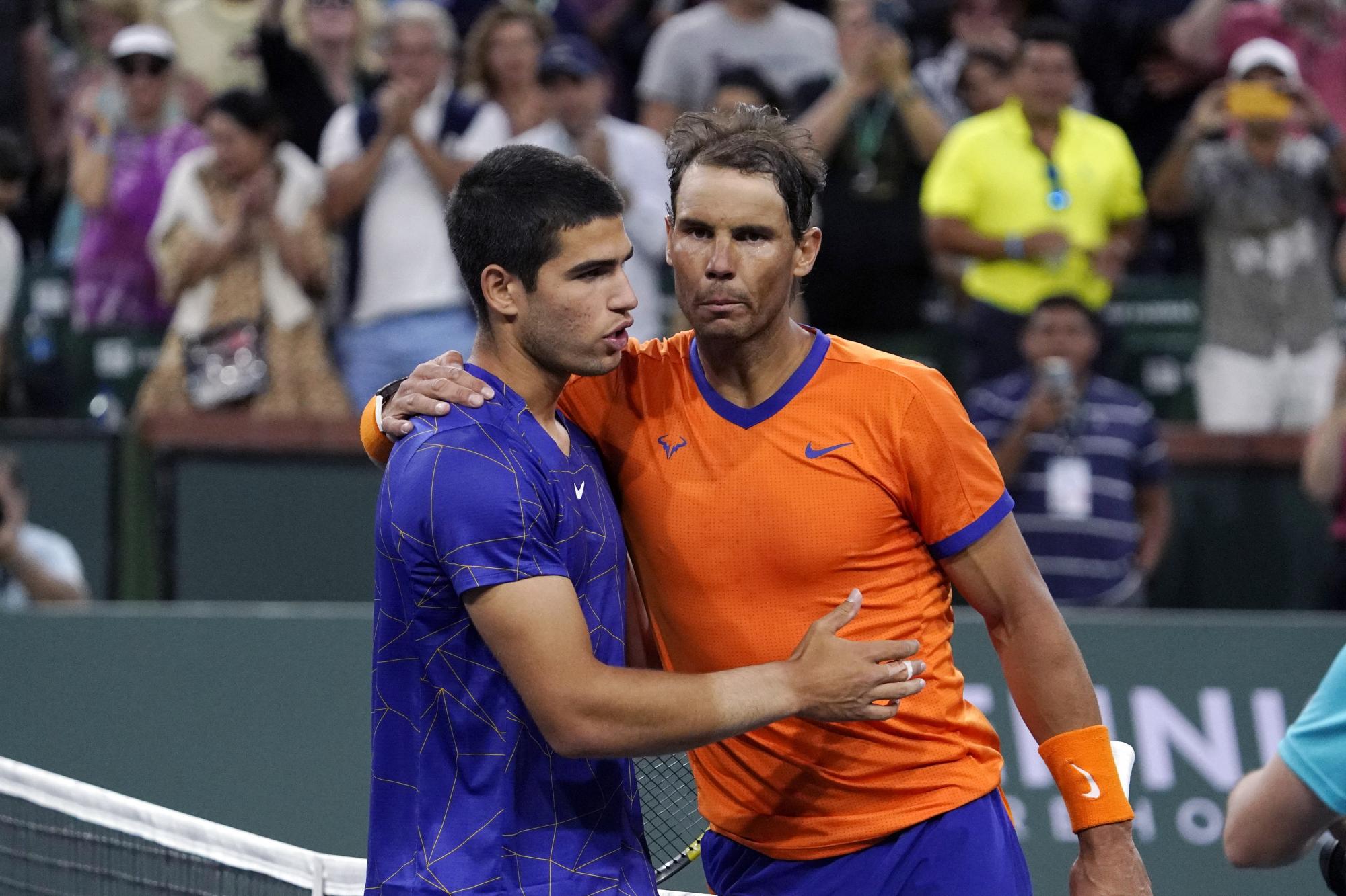 Carlos Alcaraz y Rafael Nadal llevan a España a la cima del Ranking de la ATP. Noticias en tiempo real