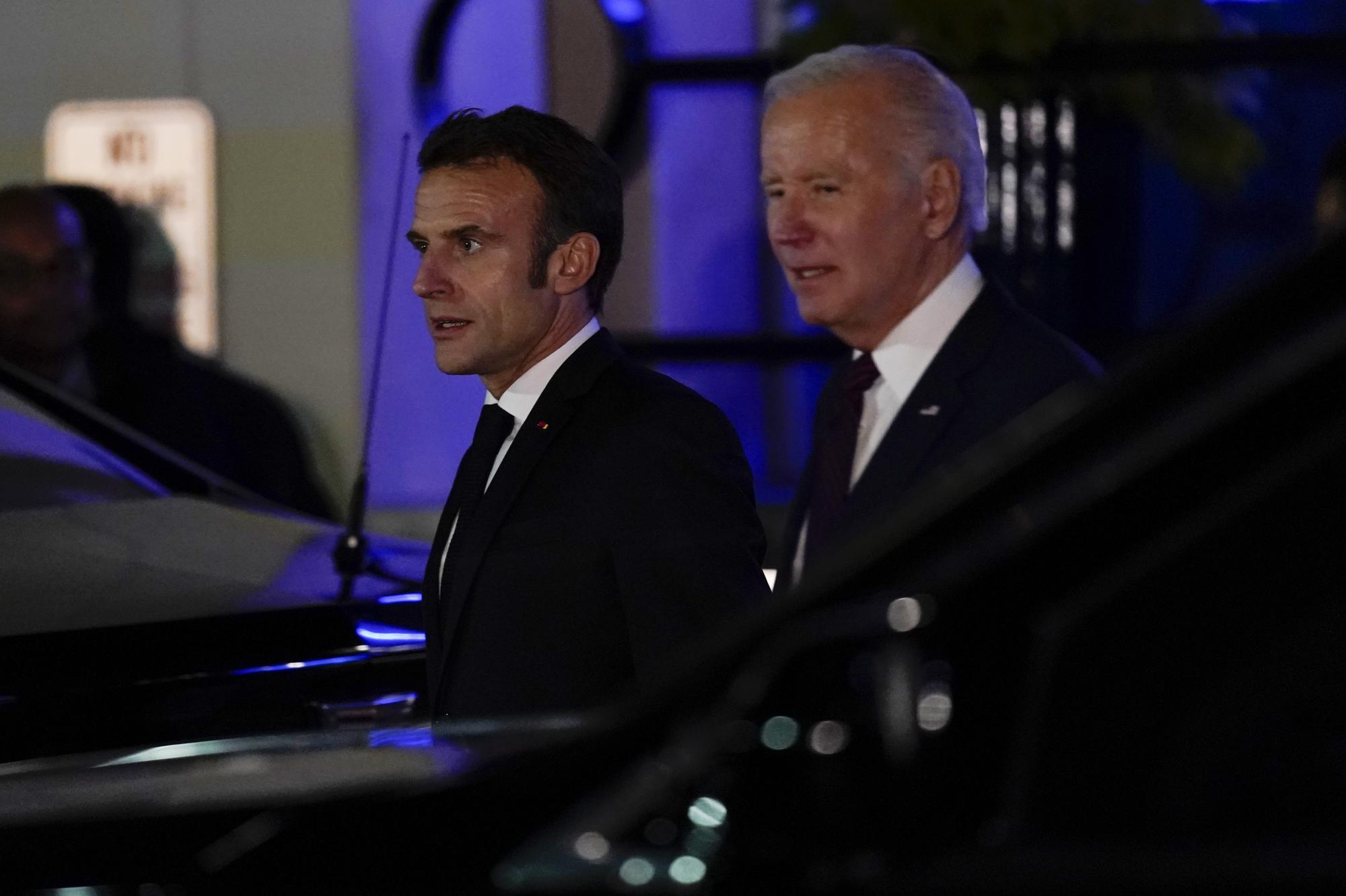 Opaca tensión económica reunión París-Washington en primera visita de estado organizada por Biden. Noticias en tiempo real