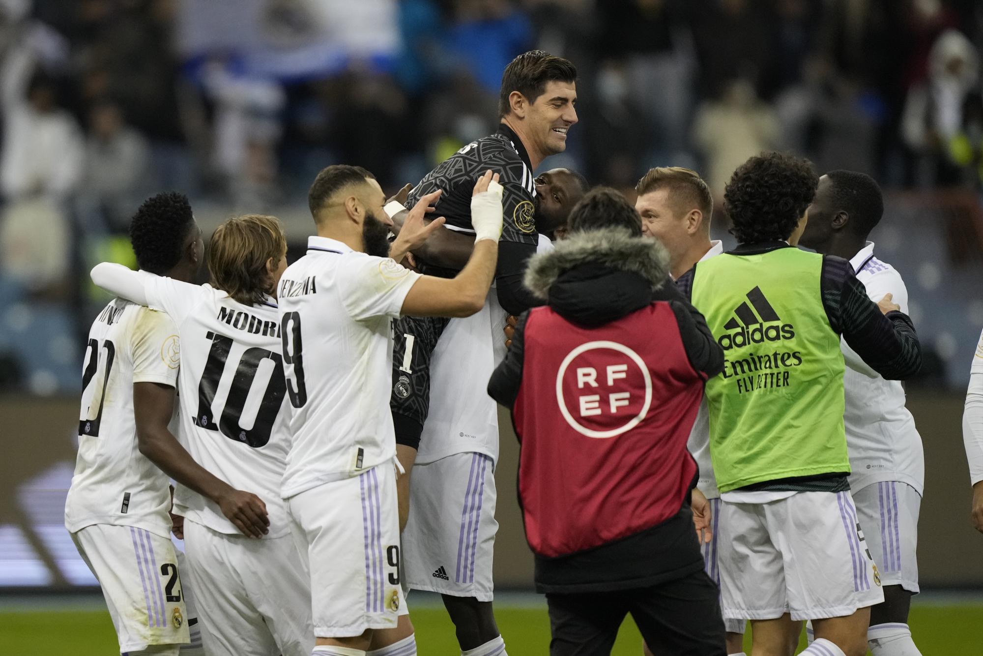 Con mucho drama, el Real Madrid está en la final de la Supercopa. Noticias en tiempo real