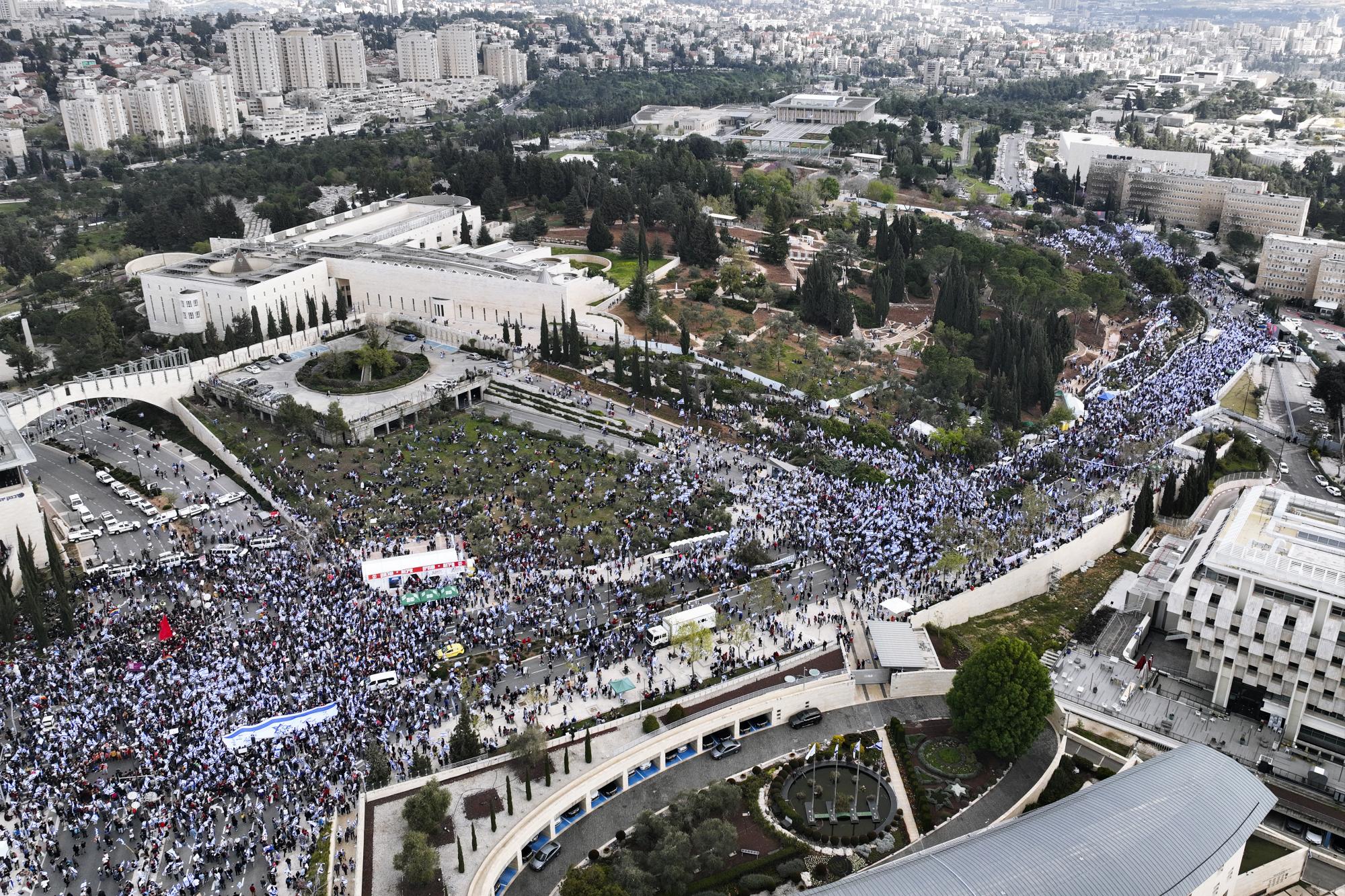 Huelga general paraliza a Israel y pone presión sobre Benjamin Netanyahu. Noticias en tiempo real