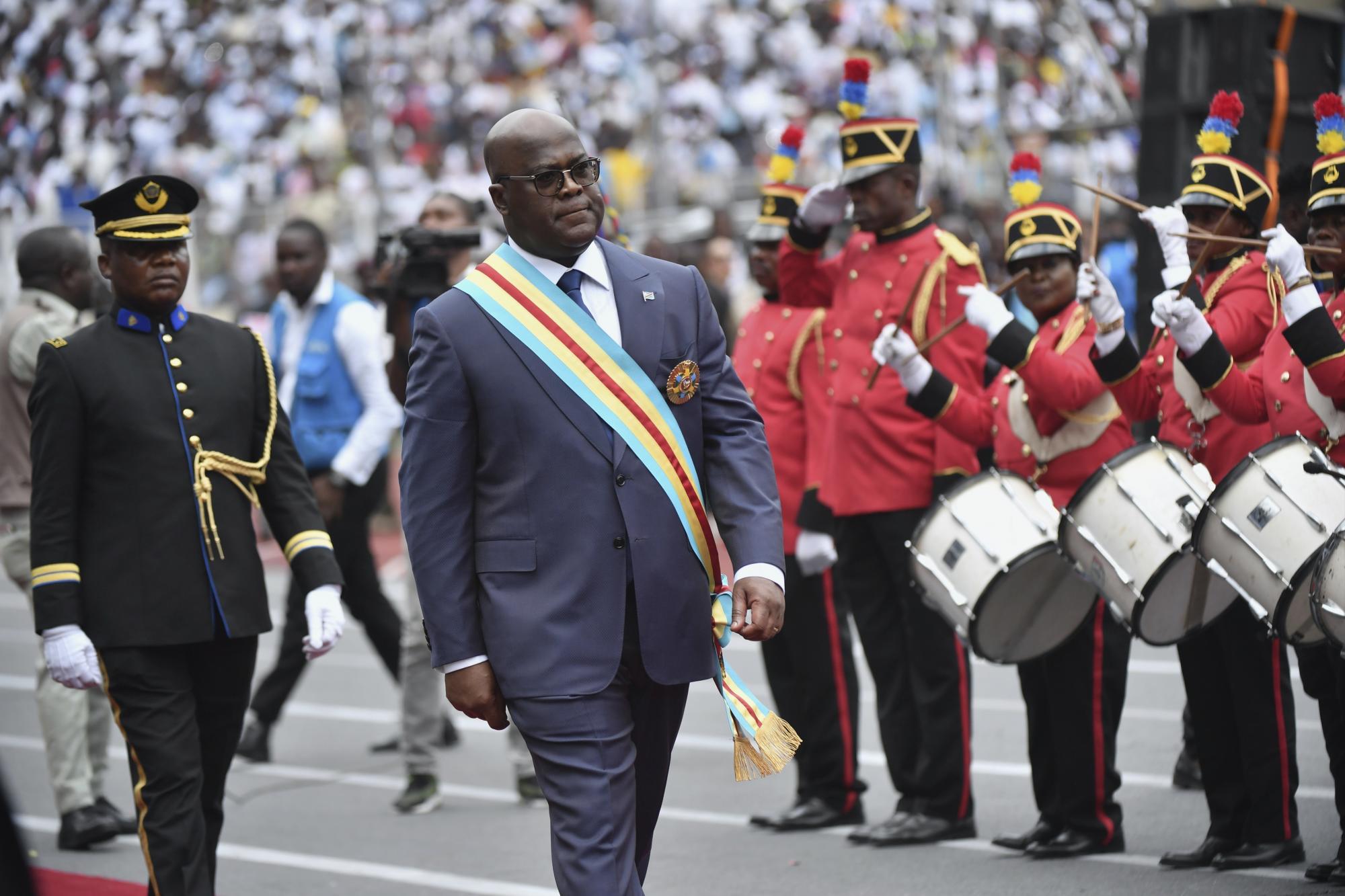 Inicia segundo periodo de Félix Tshisekedi como Presidente de República Democrática del Congo . Noticias en tiempo real