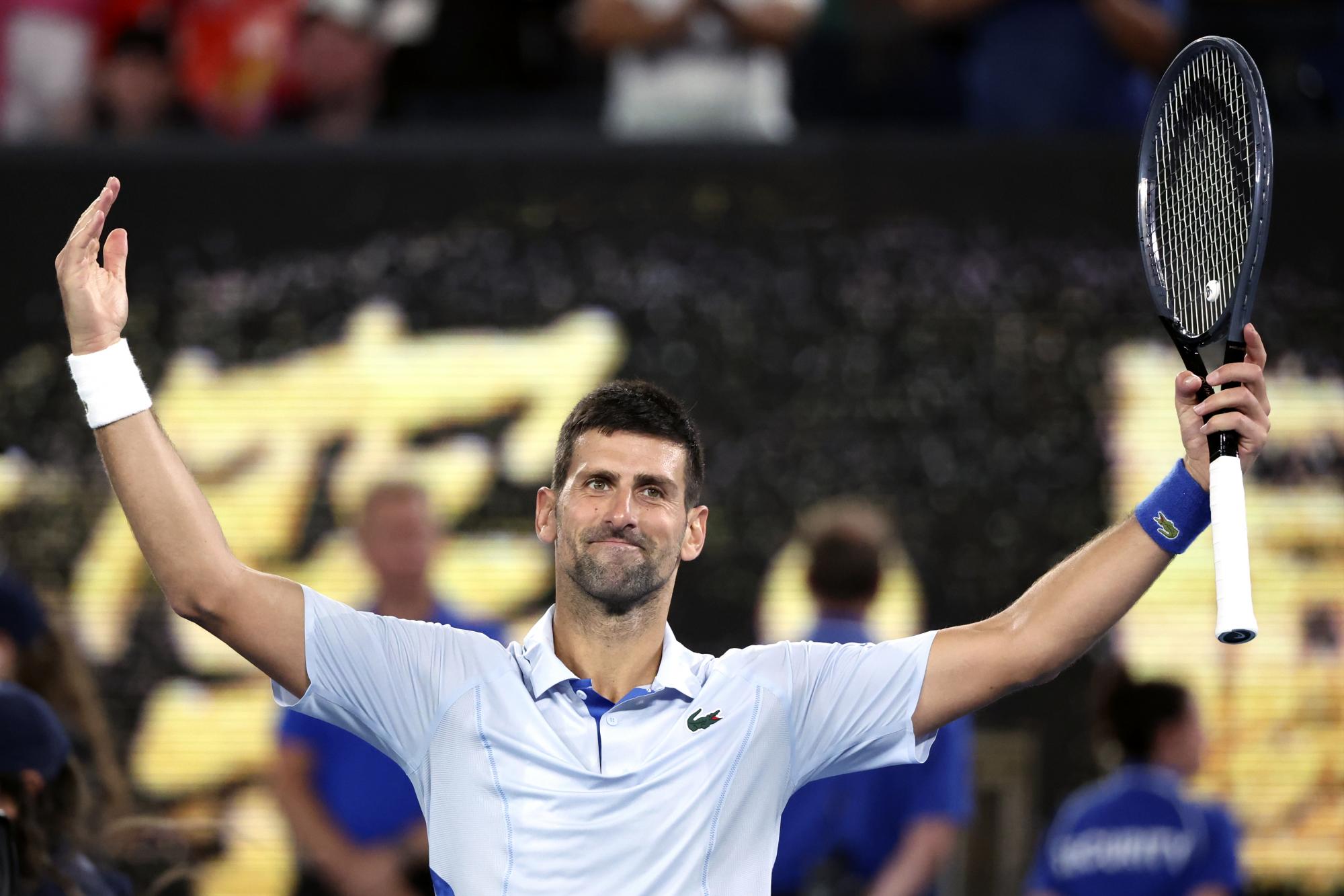 Djokovic iguala récord de Roger Federer con pase a Cuartos de Final del Australian Open. Noticias en tiempo real