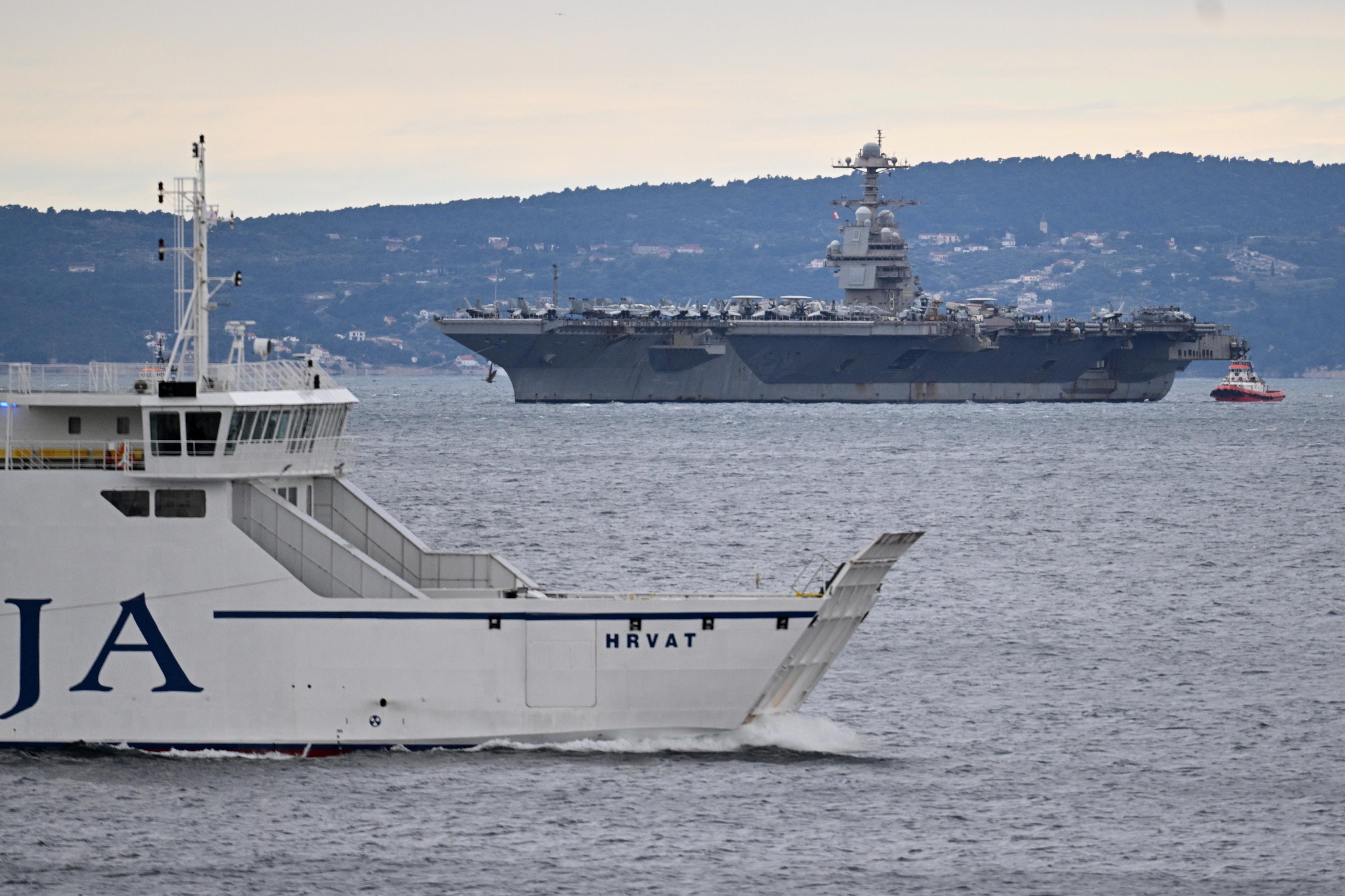 Despliega EU un buque con 3 mil 500 marinos en medio de la guerra contra Irán