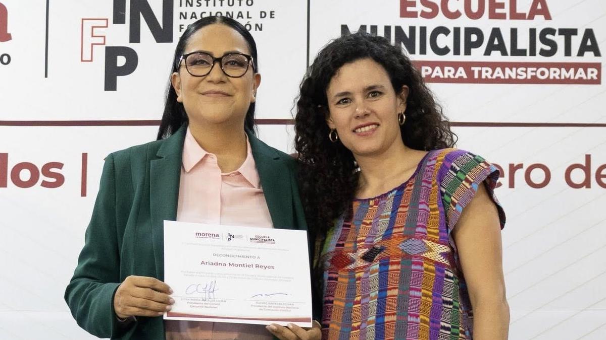 ¿Ariadna Montiel será la nueva líder de Morena?... La Secretaria del Bienestar sustituiría a Luisa María Alcalde de cara a las elecciones 2027