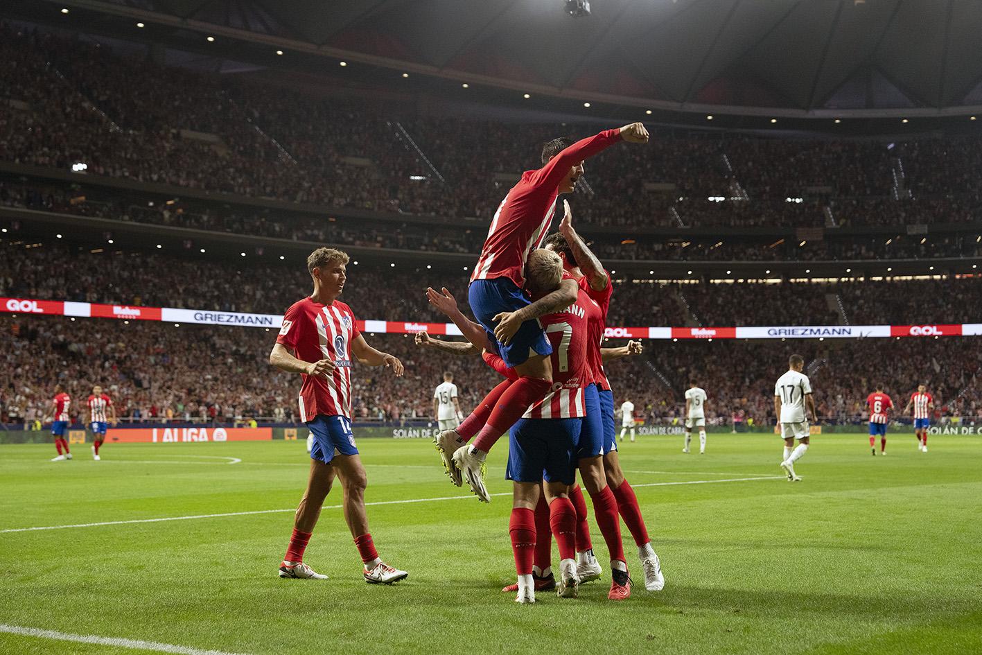 El Derbi se pinta de rojiblanco: Atlético de Madrid se impone ante el Real Madrid gracias a Griezmann. Noticias en tiempo real