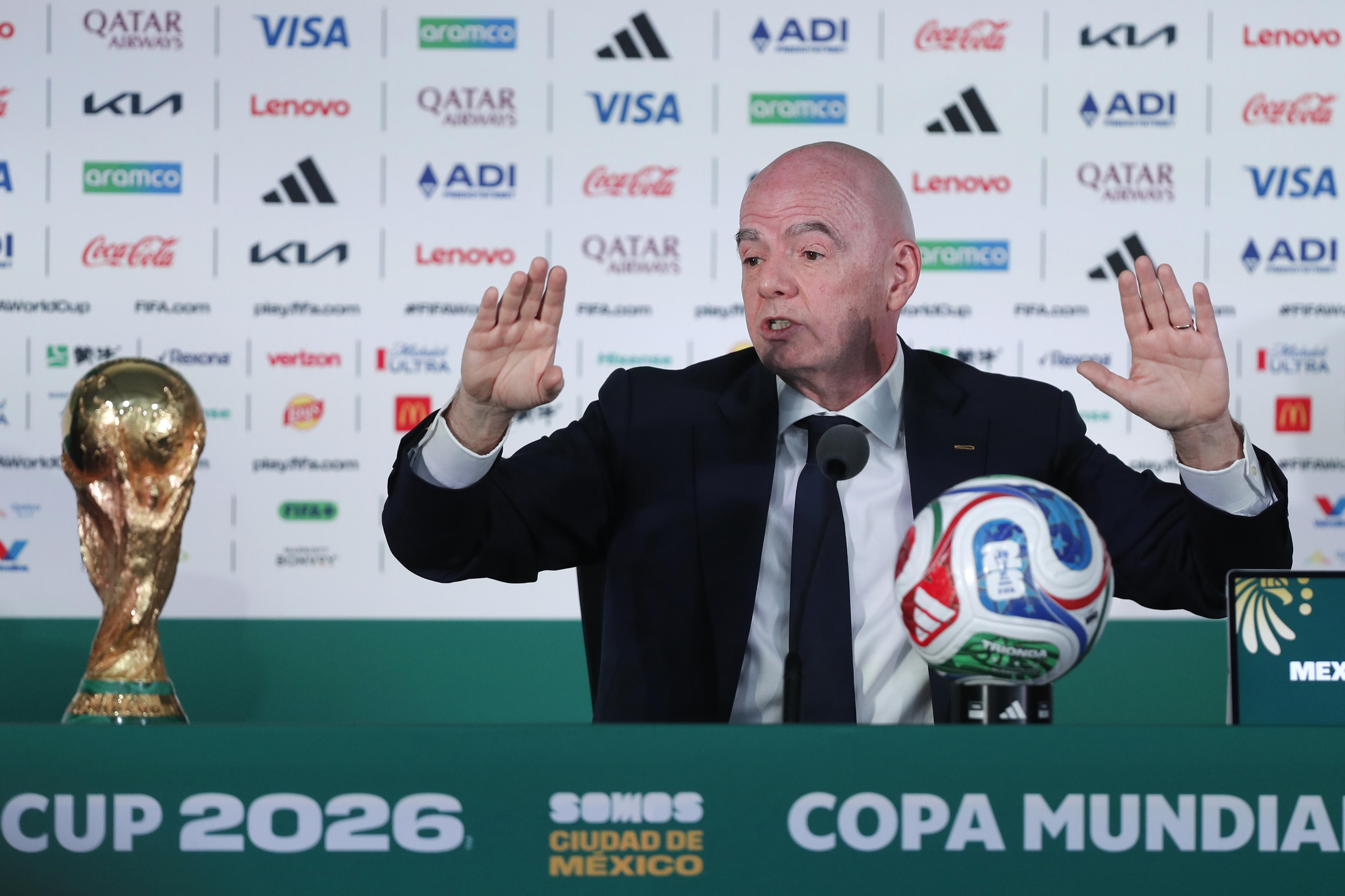 A Infantino no le parecen caras la entradas a los estadios p