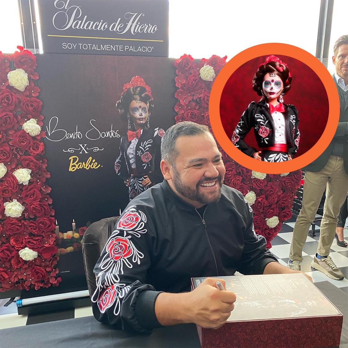 Presenta Benito Santos en Palacio de Hierro la ‘Barbie Día de Muertos’ en CDMX. Noticias en tiempo real