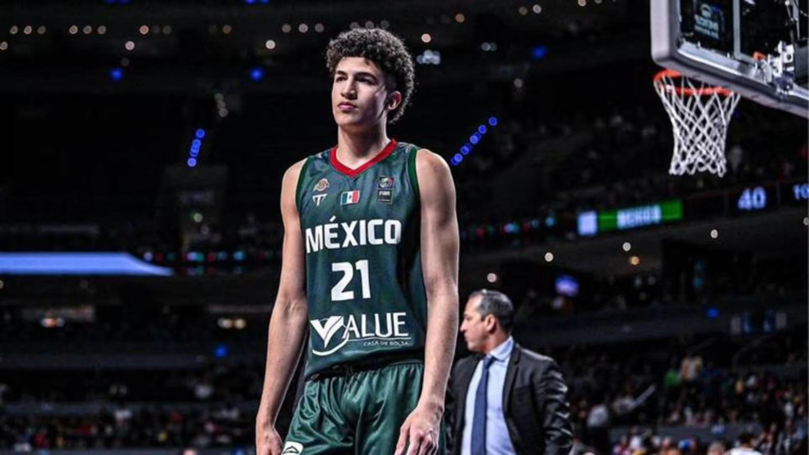Mexicano Karim López apunta a la primera ronda del Draft de la NBA