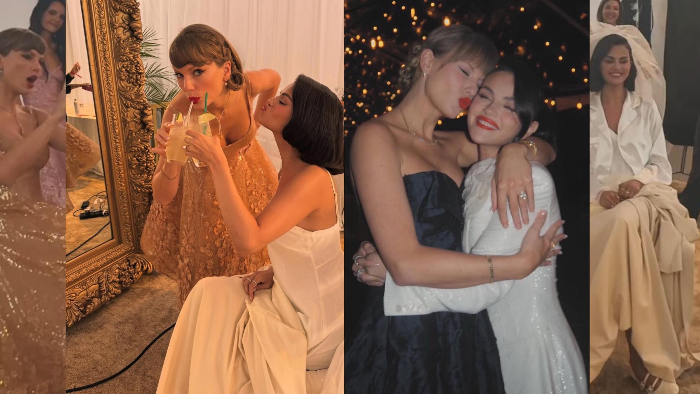 ¡Qué linda! Comparte Selena Gómez video y fotos junto a Taylor Swift de su boda. Noticias en tiempo real