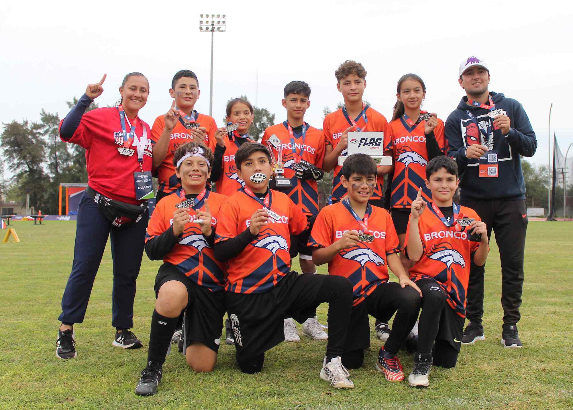 Broncos arma torneo femenil de flag football en Mérida. Noticias en tiempo real