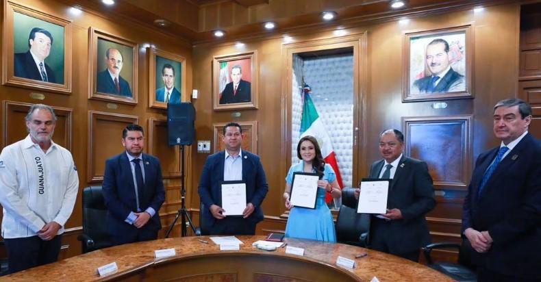 Firma Guanajuato convenio por la paz con cuatro estados . Noticias en tiempo real