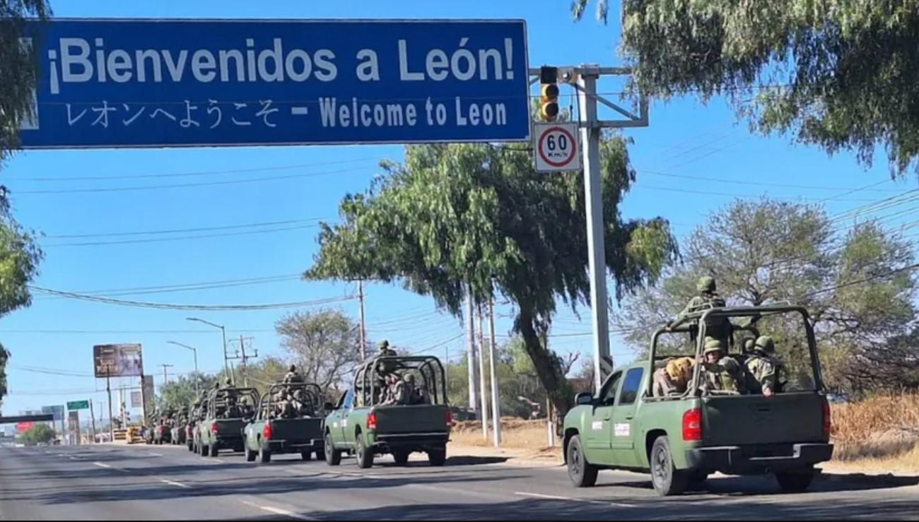 Arriban más de 500 militares a Guanajuato para reforzar la seguridad . Noticias en tiempo real