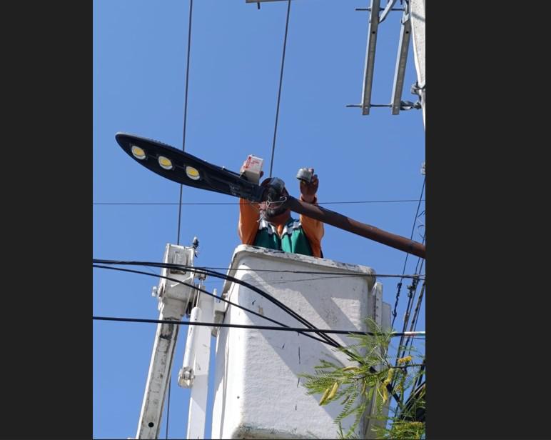 Permanente el mantenimiento el alumbrado público en Ramos Arizpe