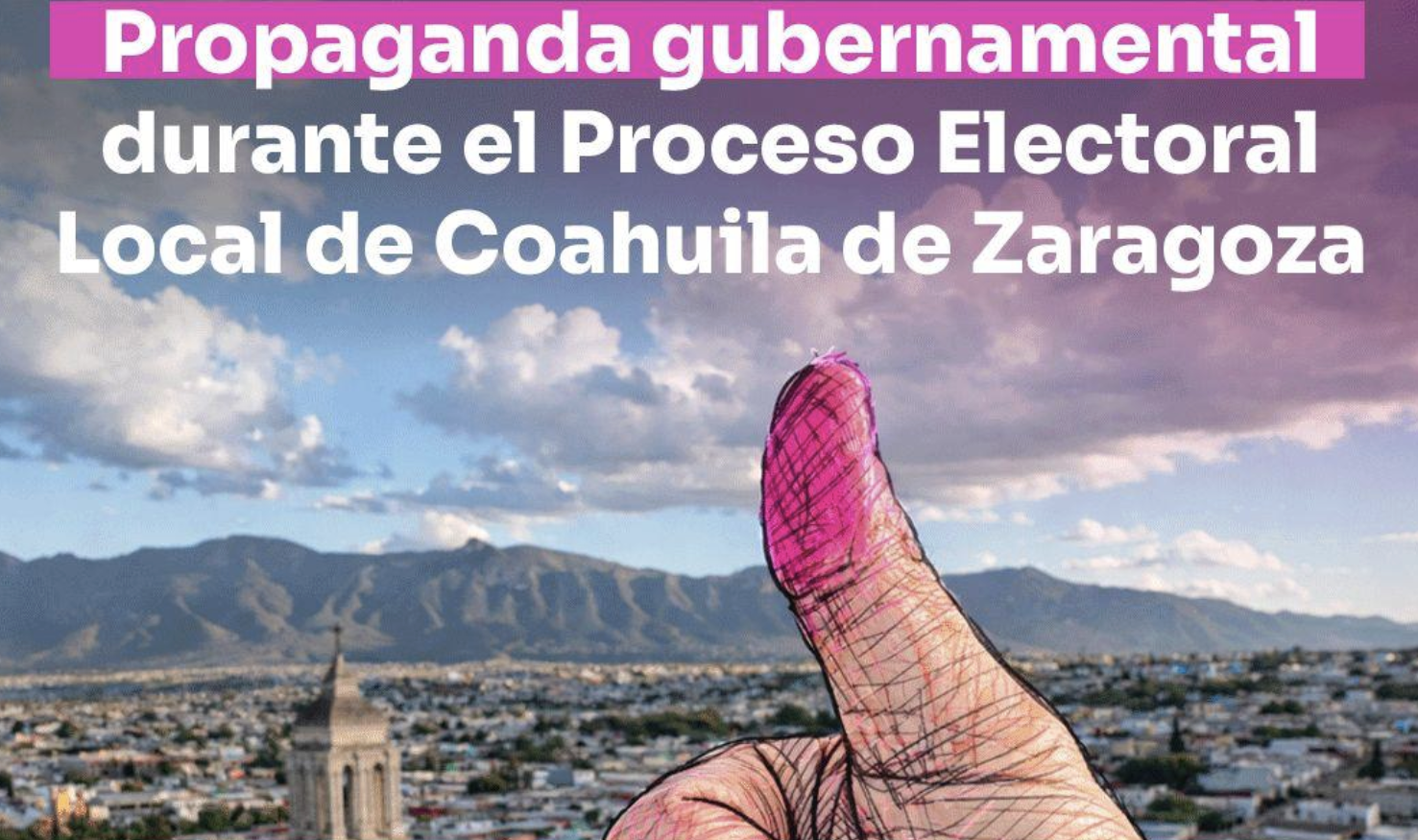 INE recuerda prohibición de propaganda gubernamental durante campañas en Coahuila