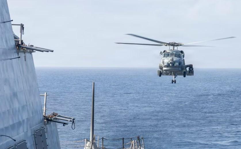 Dos pilotos rescatados tras estrellarse un helicóptero estad