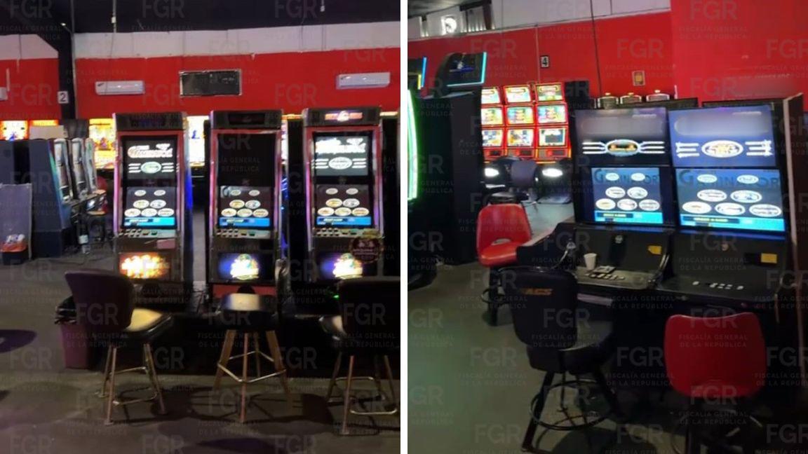 Catean minicasino clandestino y aseguran 104 tragamonedas en Acuña