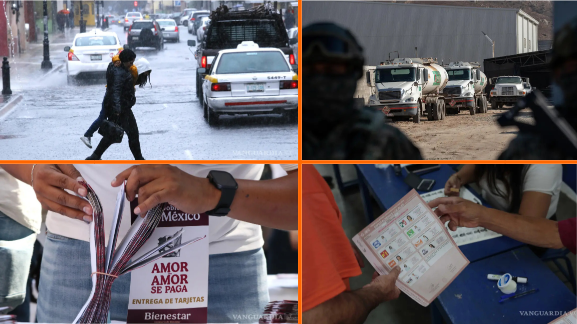 Noticias del fin de semana: Pronóstico del clima; aseguran m
