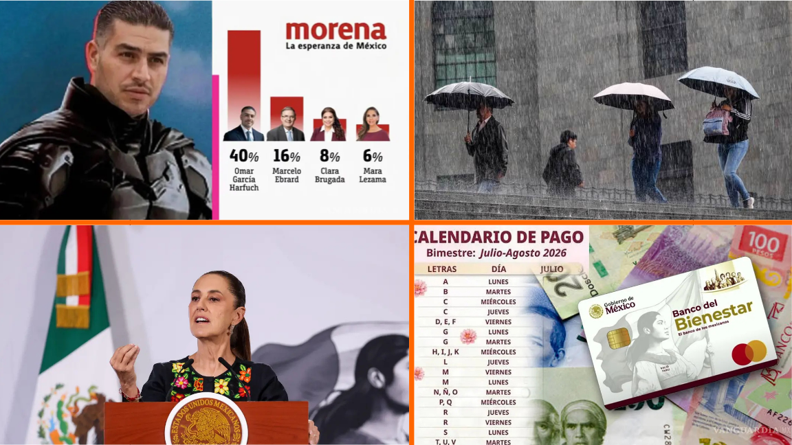 Las noticias más importantes del 22 de junio en México