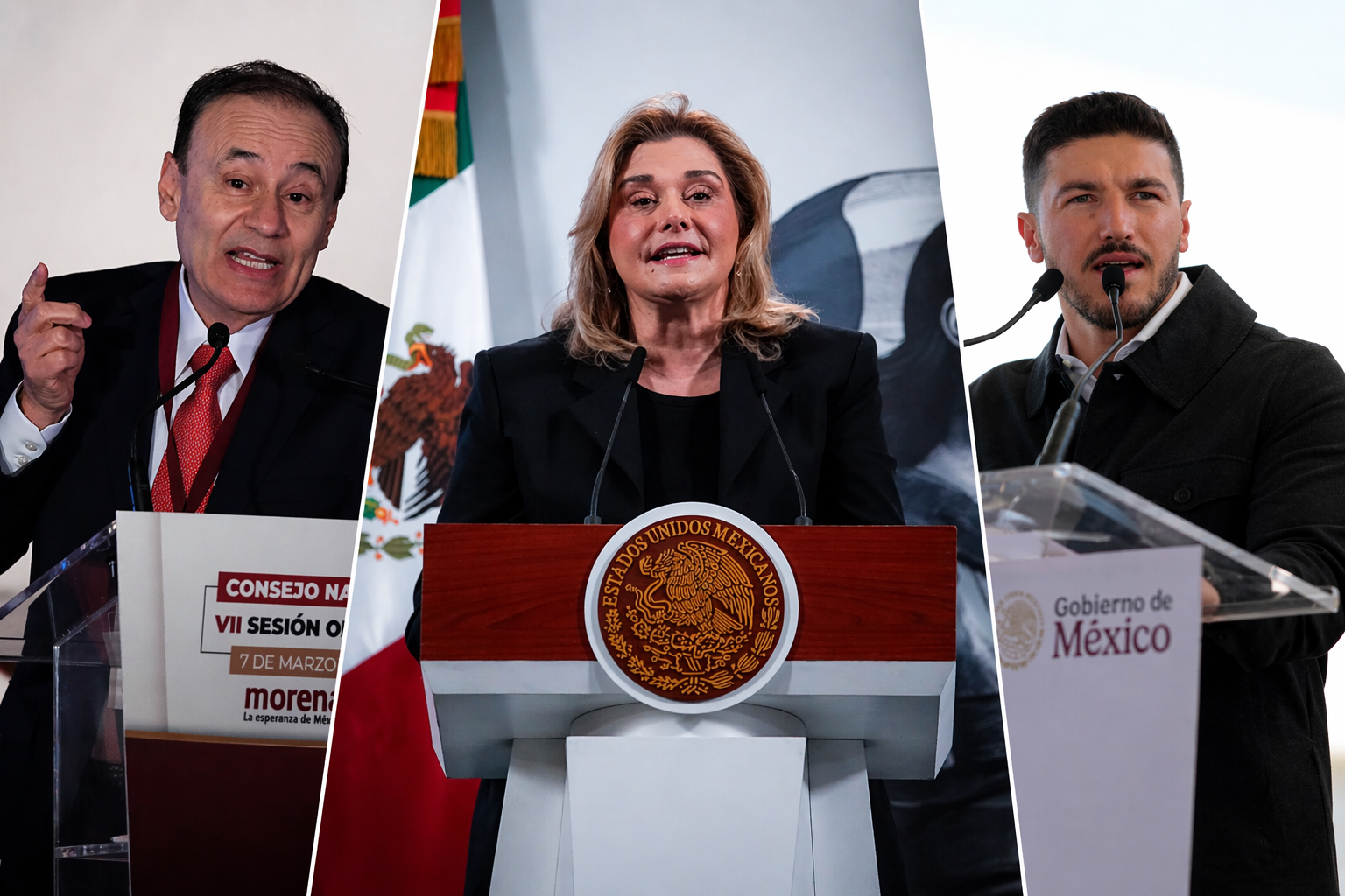 Los 3 estados que se entienden directamente con Estados Unidos