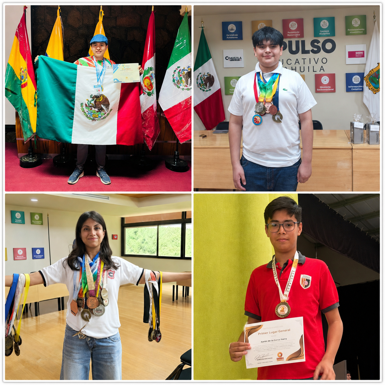Estudiantes coahuilenses compiten en Olimpiada Nacional de Matemáticas en Guadalajara