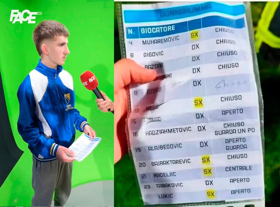 Afan Cizmic, el héroe de moda que, a sus 14 años, cambió la historia de la Selección de Bosnia