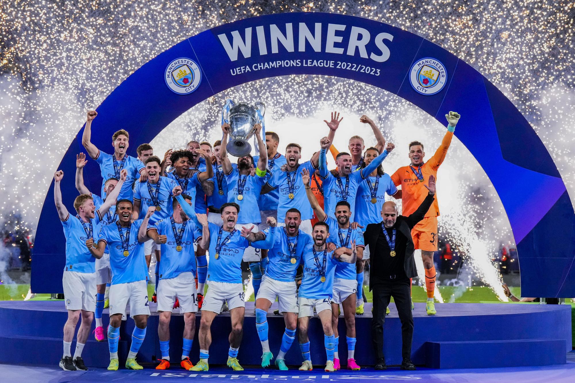 Manchester City gana la Champions League por primera vez en su historia. Noticias en tiempo real