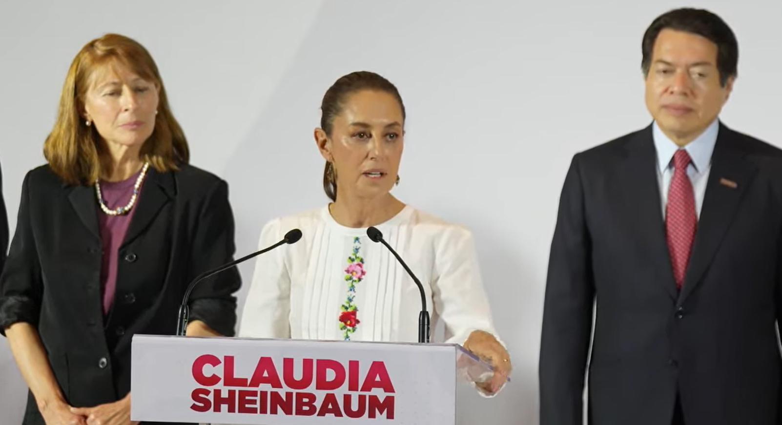 Tatiana Clouthier, Marcelo Ebrard, Adán Augusto López... Claudia Sheinbaum presenta equipo de campaña para las elecciones 2024 (video). Noticias en tiempo real