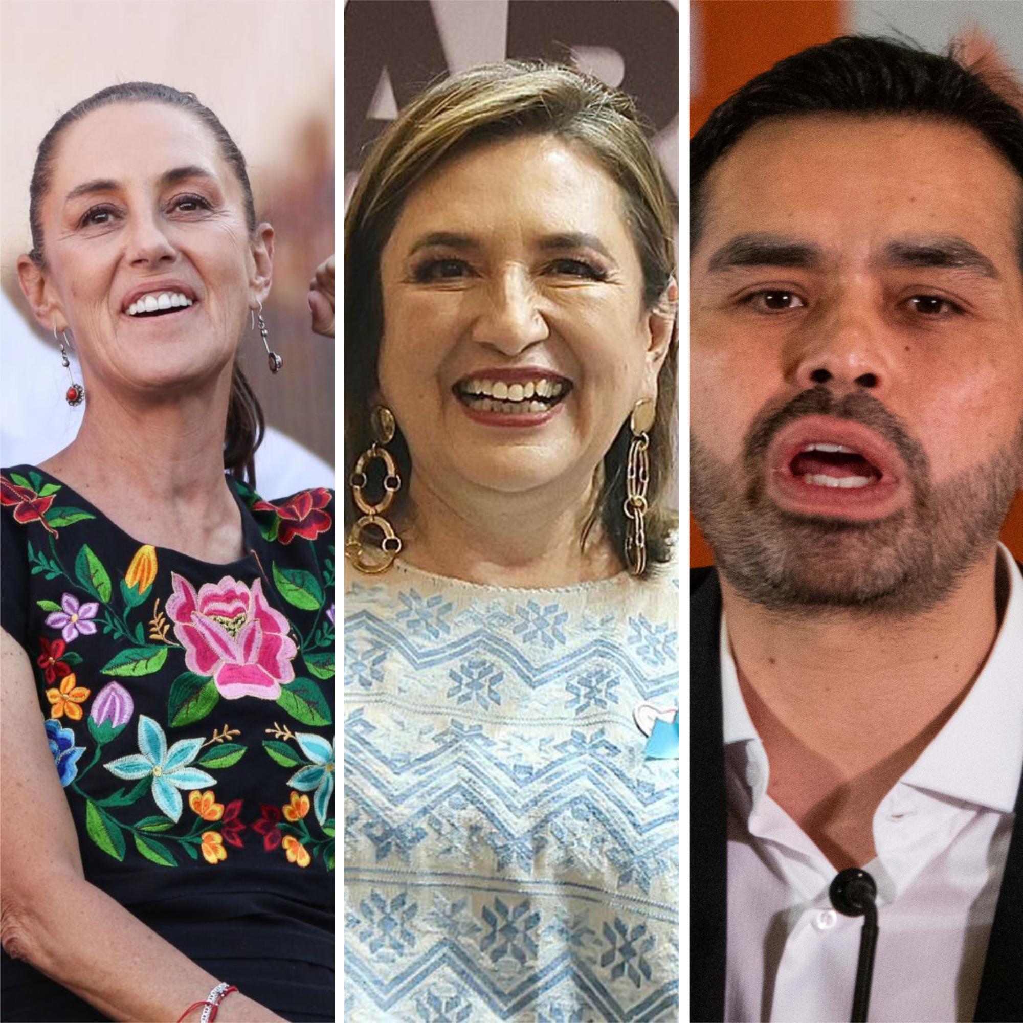 Claudia, Xóchitl y Máynez: Primer Round, ¿cómo se vería un primer debate exitoso? . Noticias en tiempo real
