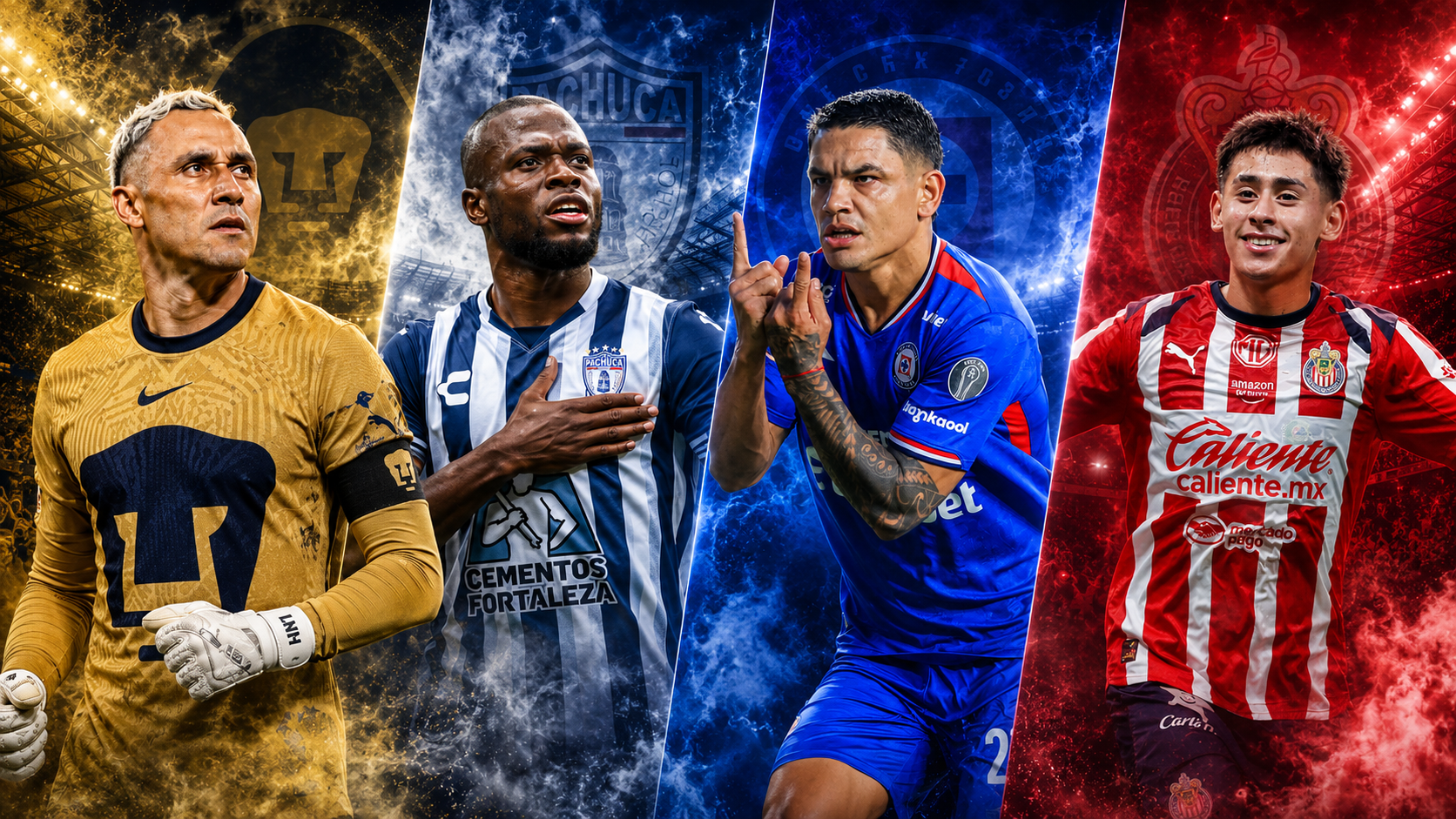 Semifinales Liga MX: Pumas vs Pachuca y Chivas vs Cruz Azul definen a los finalistas del Clausura 2026