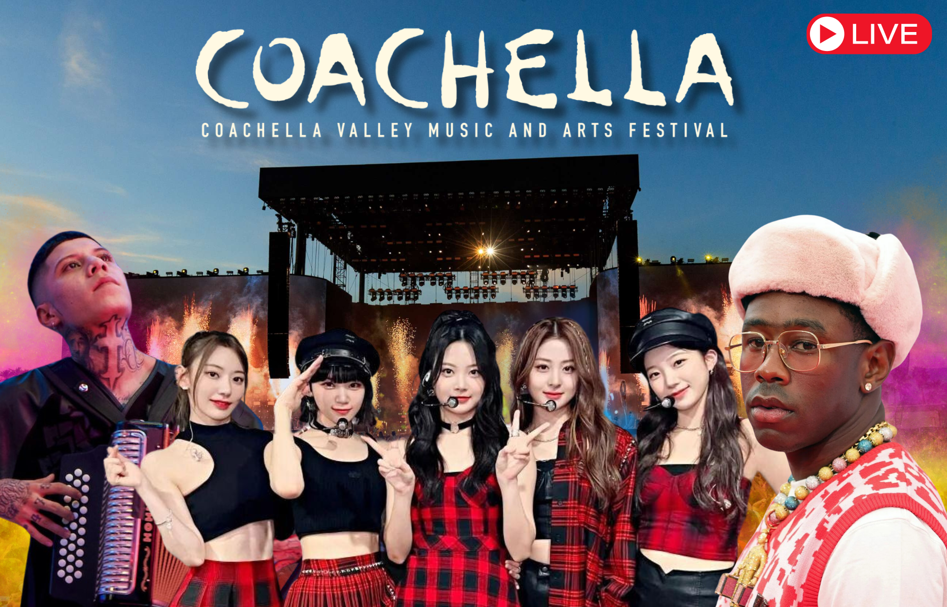 Coachella 2024: ¿Dónde ver EN VIVO la transmisión y cuáles son los horarios del 13 y 14 de abril?. Noticias en tiempo real