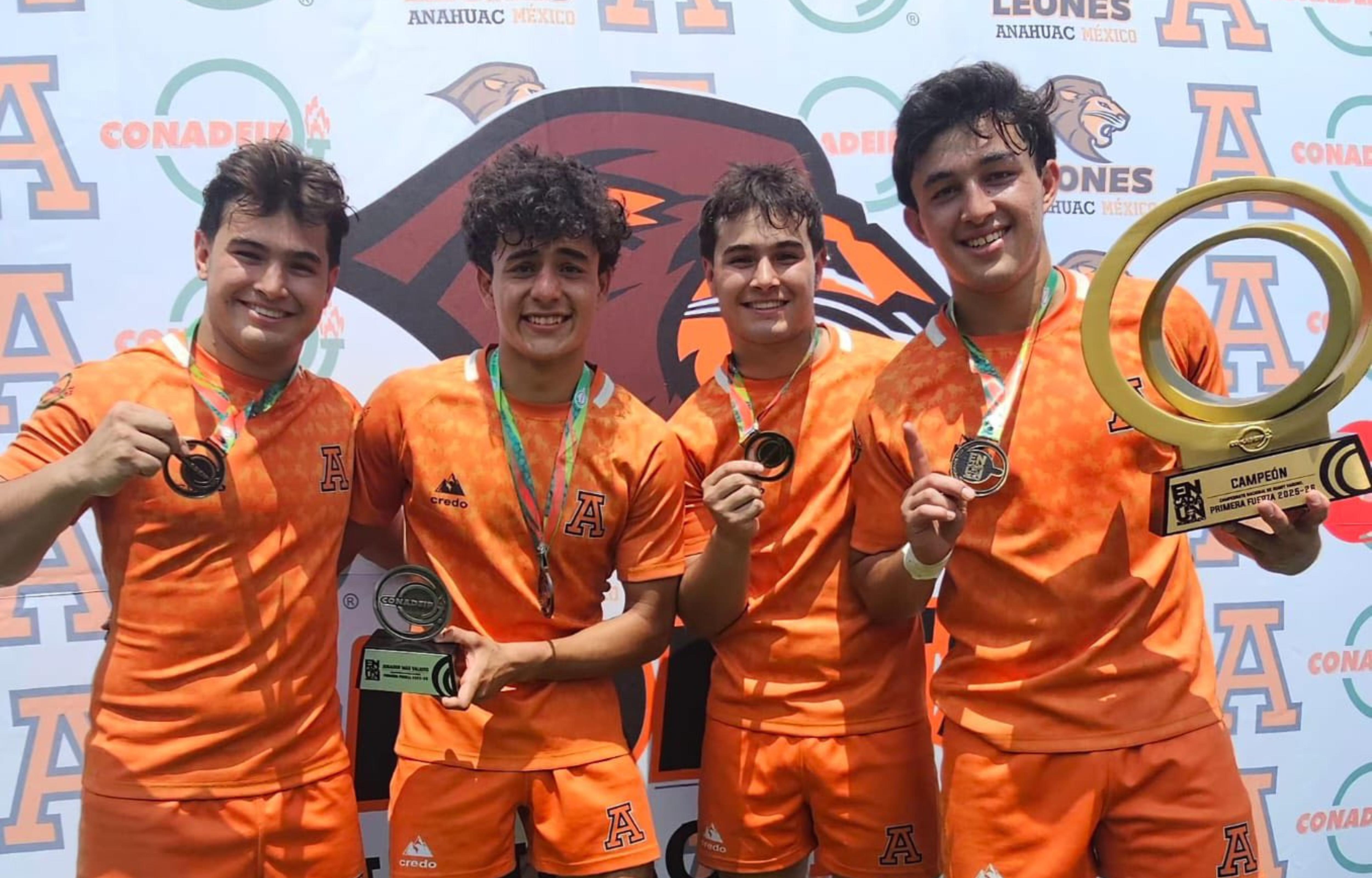 Coahuilenses ganan Título Nacional de Rugby 2026 con Leones de la Anáhuac Querétaro