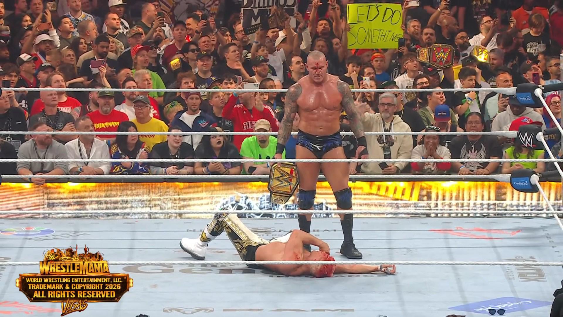 WrestleMania 42: Cody Rhodes derrota a Randy Orton y retiene el título en la Noche 1