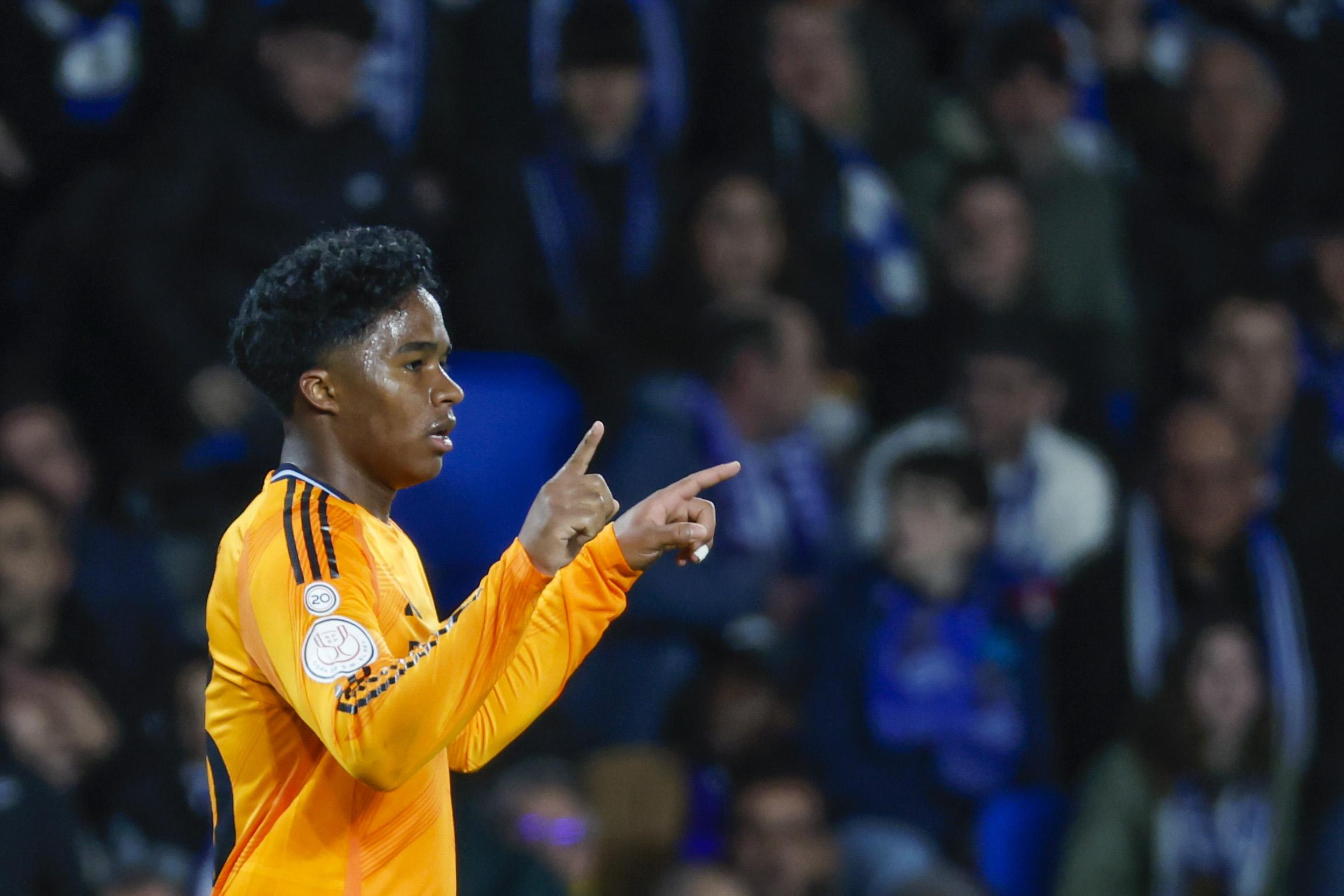 Endrick le regala la ventaja al Real Madrid en la Semifinal de la Copa del Rey. Noticias en tiempo real