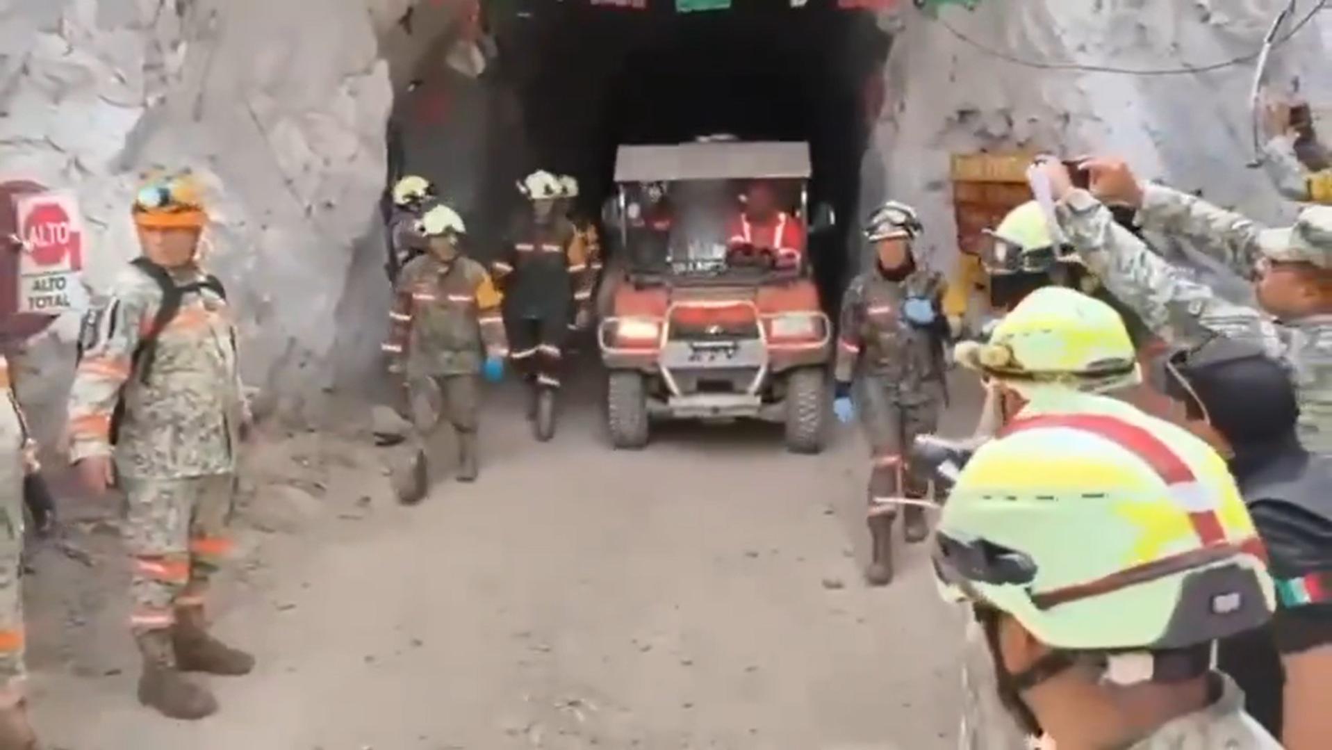 Sheinbaum destaca rescate de minero atrapado 13 días en mina de El Rosario; uno fue hallado sin vida