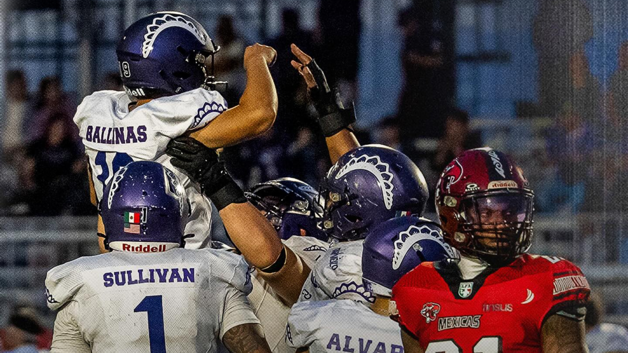 Dinos remonta a Mexicas en Ciudad de México y sigue en zona de Playoffs de la LFA