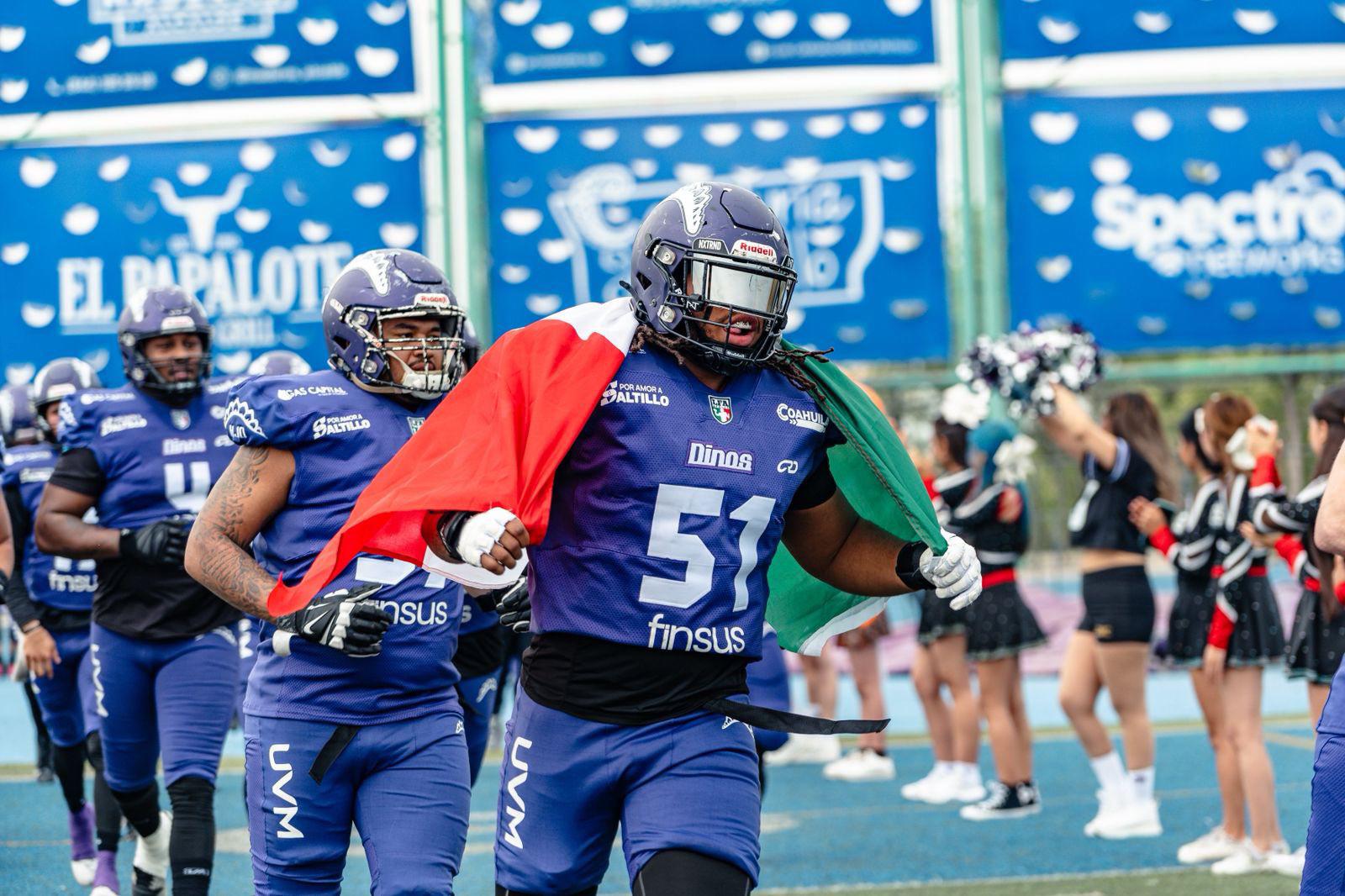 Dinos de Saltillo vs Mexicas LFA 2026: Duelo clave por la zona de Playoffs en CDMX