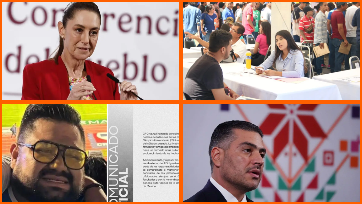 Las noticias más importantes del 27 de octubre en México. Noticias en tiempo real