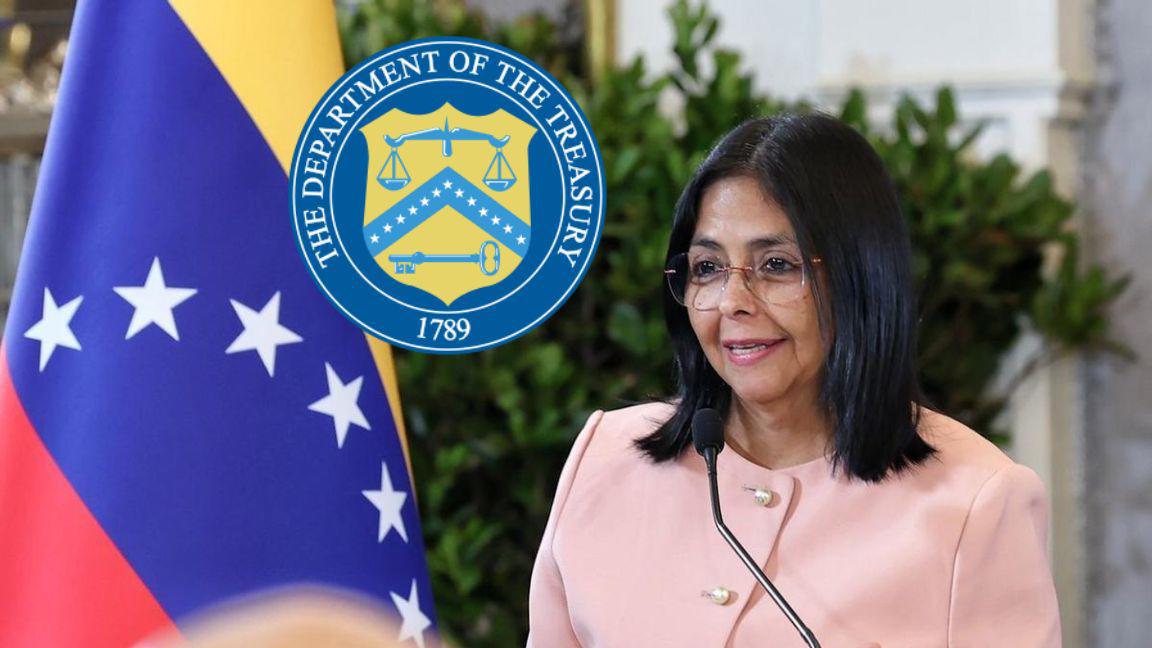 Estados Unidos remueve sanciones contra Delcy Rodríguez, presidenta de Venezuela