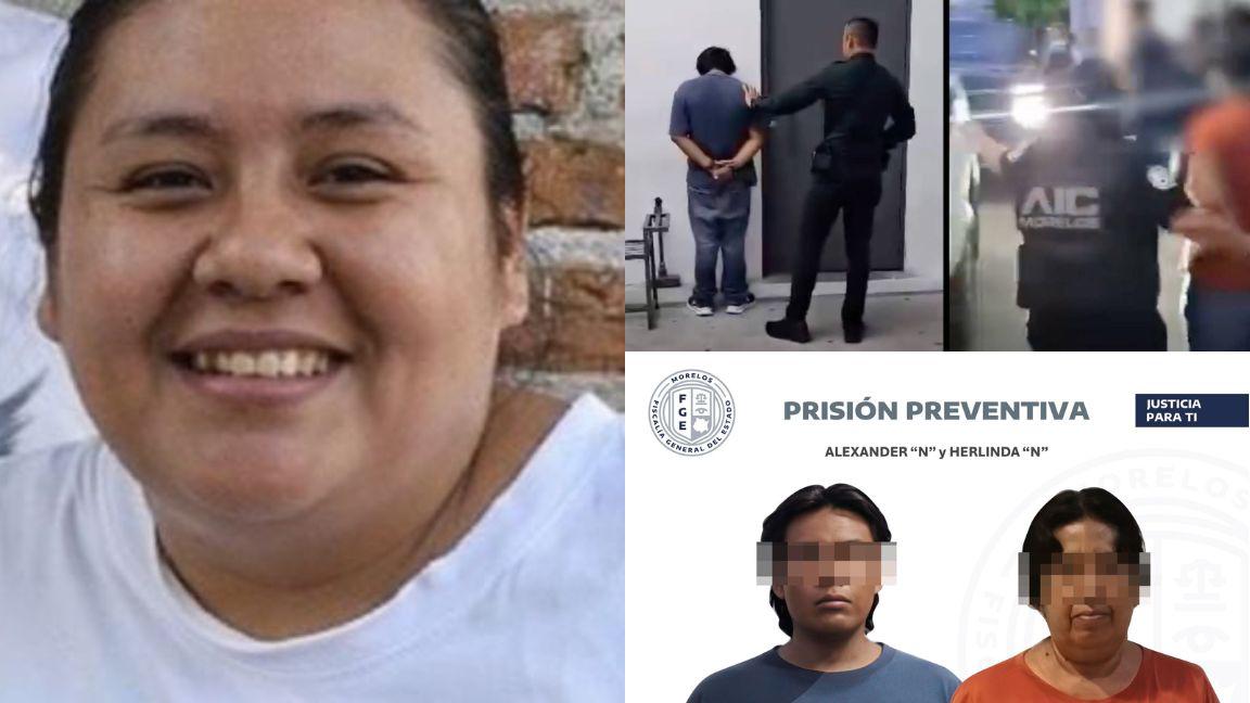 Arrestan a dos presuntos involucrados por el feminicidio de Brenda Kelly en Morelos