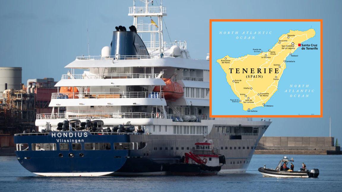 Comienza desembarco del crucero MV Hondius, tras brote de hantavirus