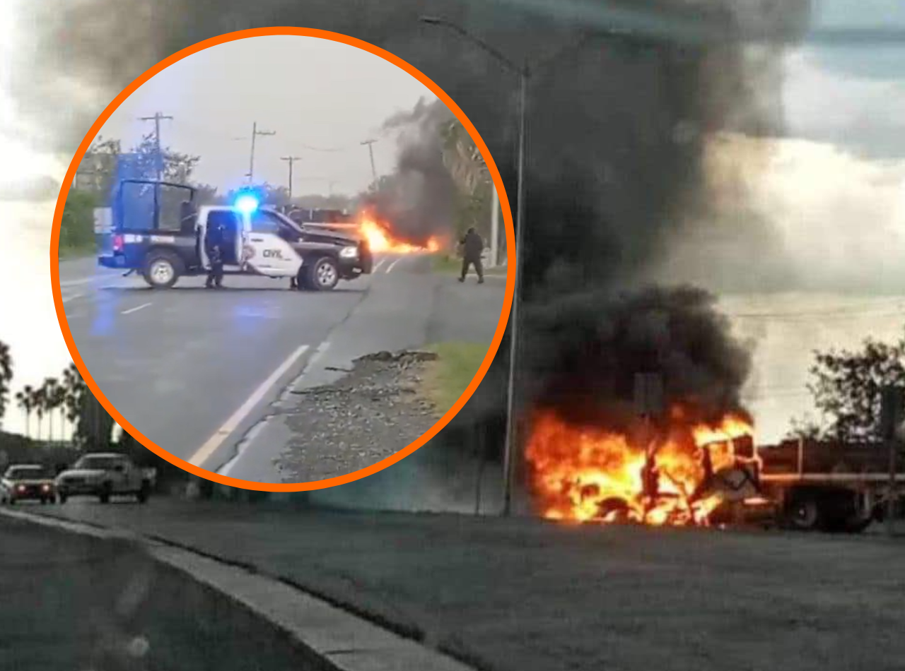 Detienen a 11 y abaten a tres sospechosos de bloqueos y autos incendiados en Nuevo León. Noticias en tiempo real