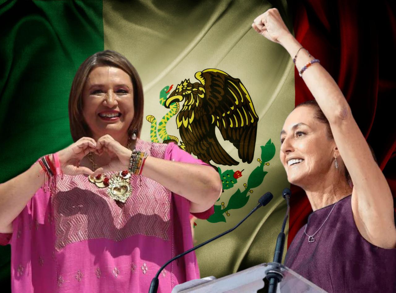 Dos mujeres, un camino: Ellas son Xóchitl Gálvez y Claudia Sheinbaum, candidatas a la presidencia de México. Noticias en tiempo real
