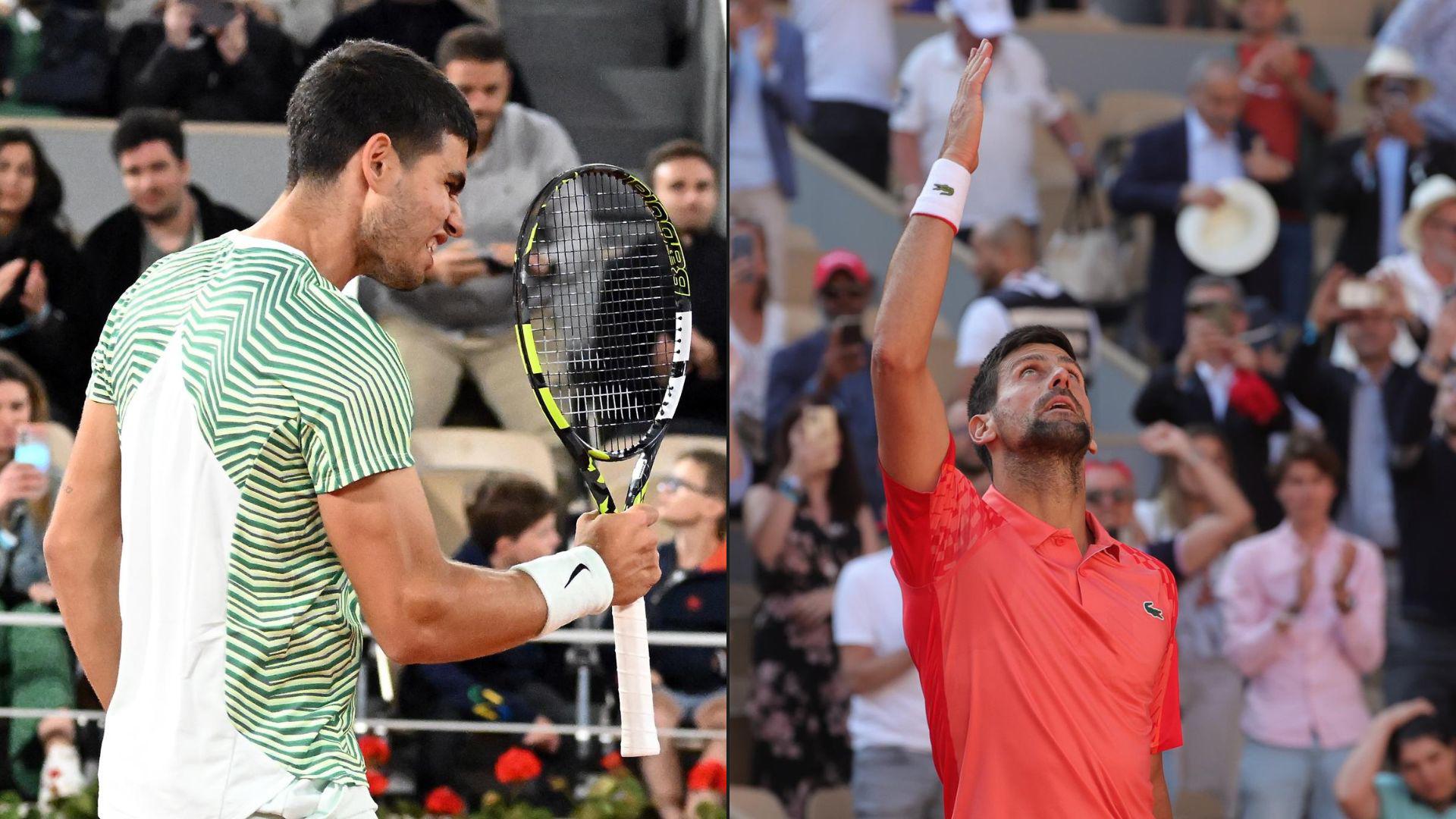 Alcaraz y Djokovic dan un paso más a la cima de Roland Garros. Noticias en tiempo real