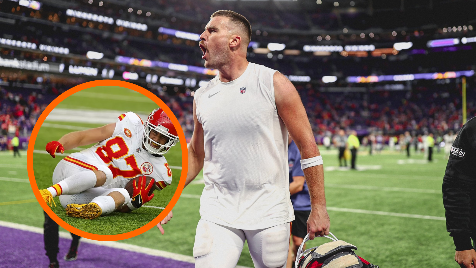 NFL: ¿Qué pasó con Travis Kelce en la victoria de los Chiefs sobre Minnesota? . Noticias en tiempo real