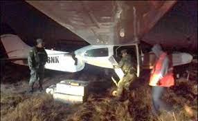 Sinaloa: Decomisan aeronave con 469 kilos de cocaína . Noticias en tiempo real