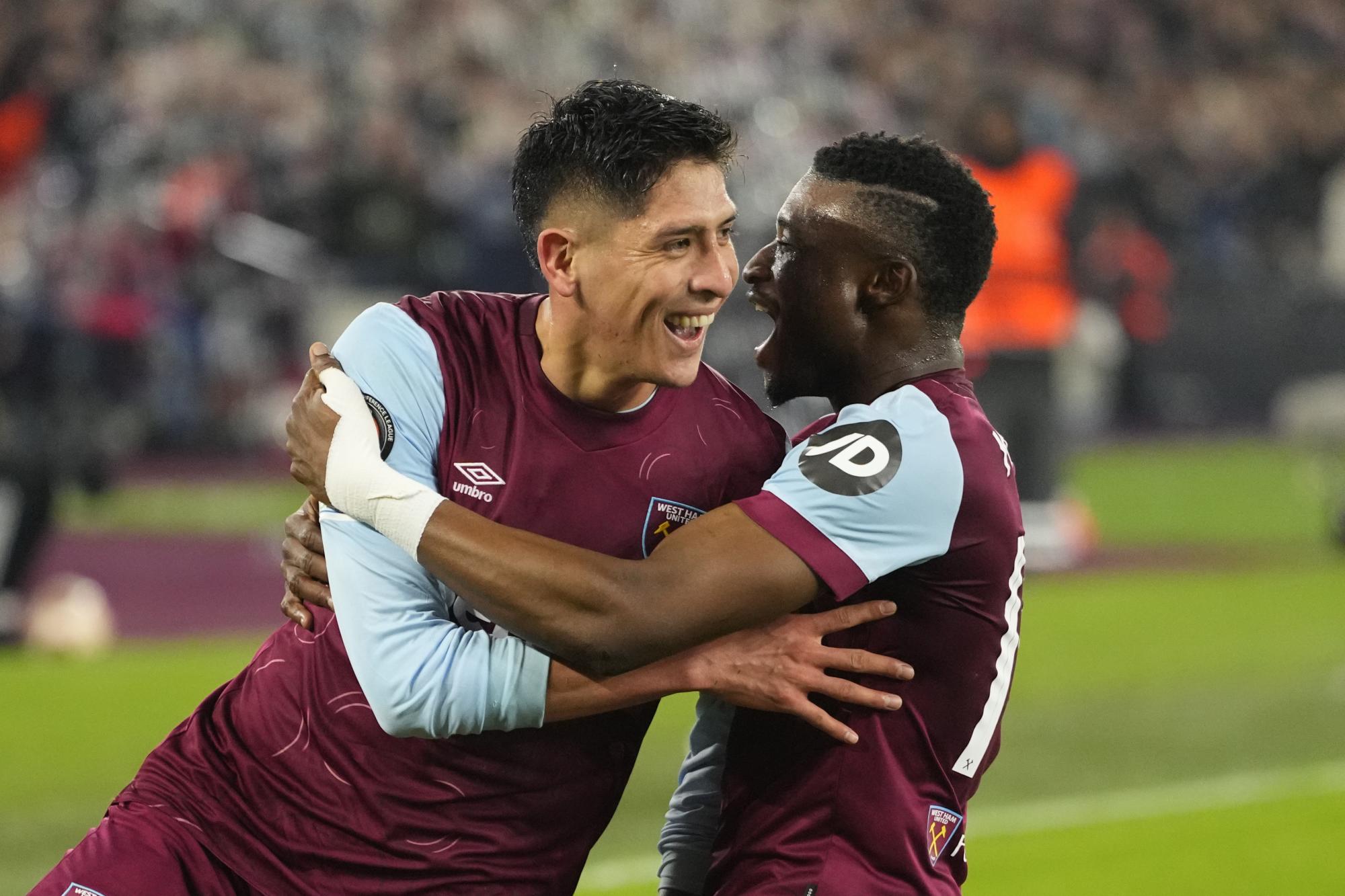 Edson Álvarez Marca Su Primer Gol Con La Camiseta Del West Ham ¡y Lo